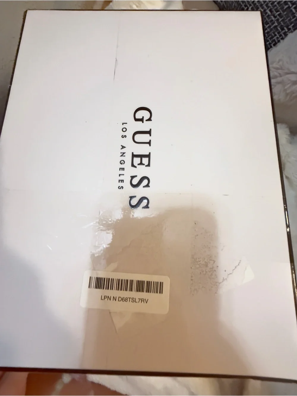 Guess Women's Joezi Sneaker, White 140, size 10